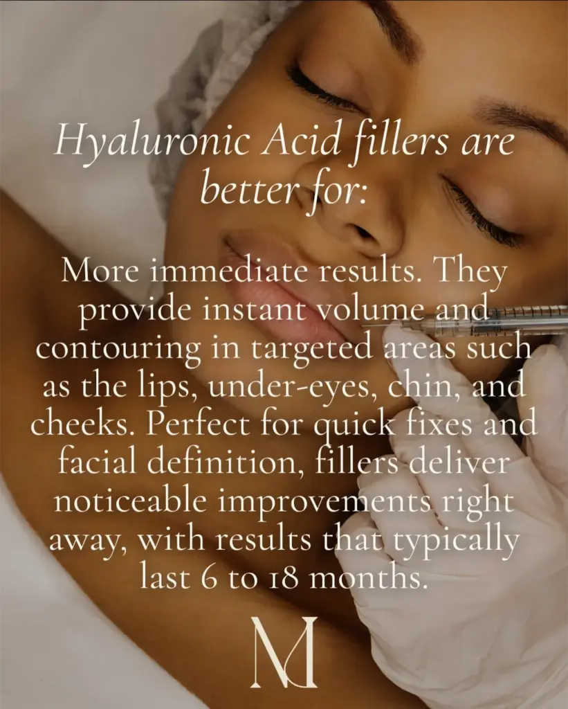 Woman receiving hyaluronic acid filler injection | Medical Spa | Edinburg, TX | Marée Aesthetics