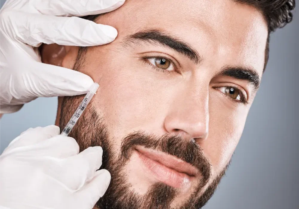 Patient receiving cosmetic injectables | Medical Spa in Edinburg, TX | Marée Aesthetics